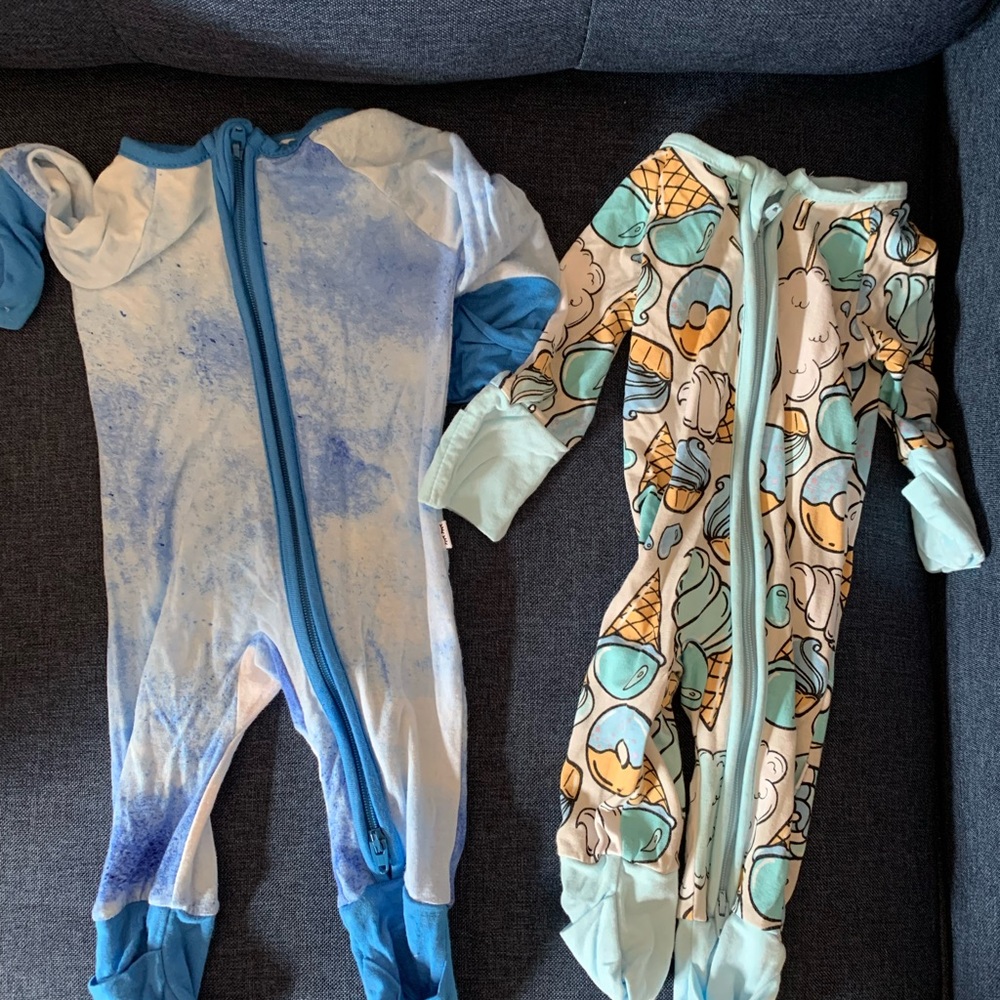 Little Sleepies preemie size (up to 8/9lbs)  EUC